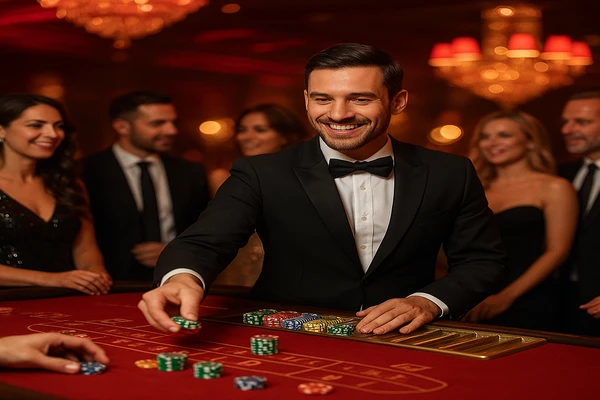 আলো-ঝলমলে গেমিং পরিবেশে একজন আত্মবিশ্বাসী প্রতিনিধির মাধ্যমে ব্যবহারকারীরা 555bat অ্যাকাউন্টে নিরাপদে প্রবেশের জন্য আমন্ত্রণ পাচ্ছেন।